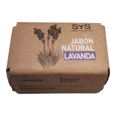 Jabón natural de lavanda