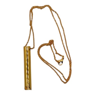 Silbatos antiansiedad de acero