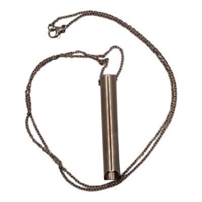Silbato antiansiedad de acero inoxidable