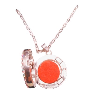 Colgante perfumero y cadena de acero