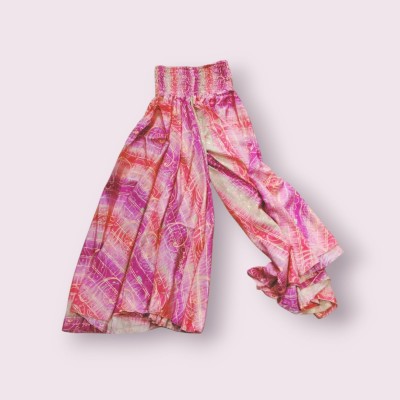 Pantalón falda hindú de seda