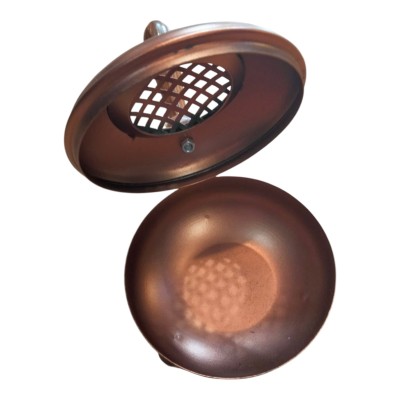 Incensario metálico grande