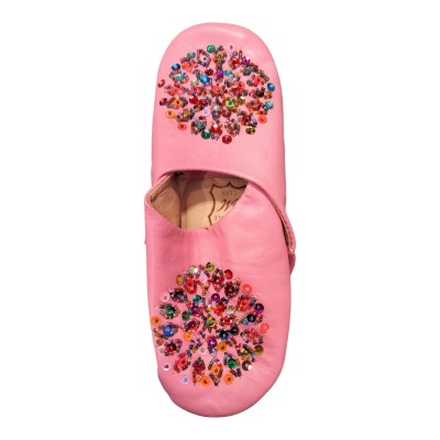 Babucha de piel uso interior