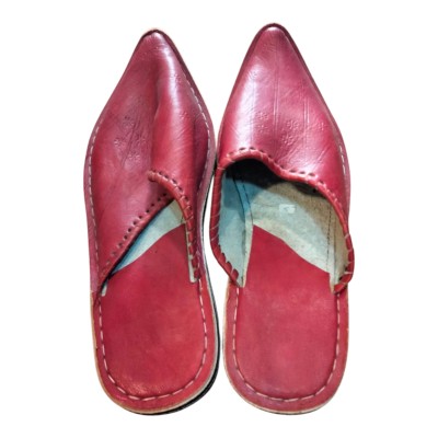 Babucha Aladino de cuero