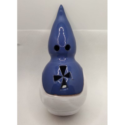 Quemador de incienso natural en forma de nazareno de cerámica