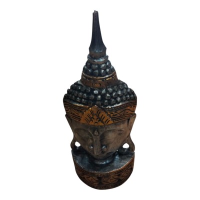 Busto buda madera