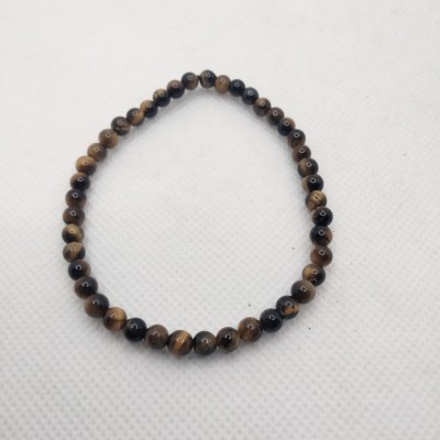 Pulsera bolas de ojo de tigre