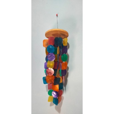 Móvil concha nácar medusa