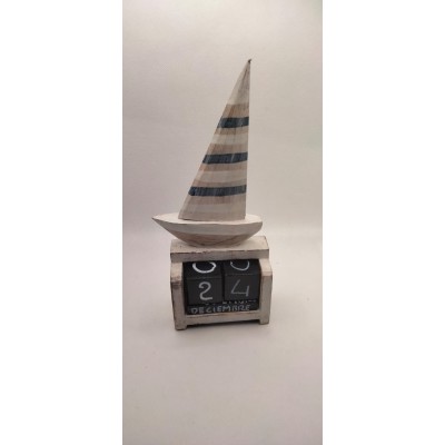 Calendario perpetuo barquito