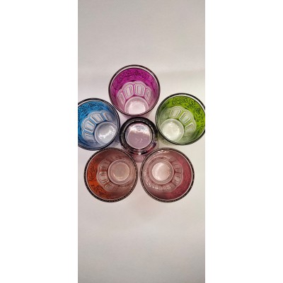 Vasos morunos pequeños(unidad)