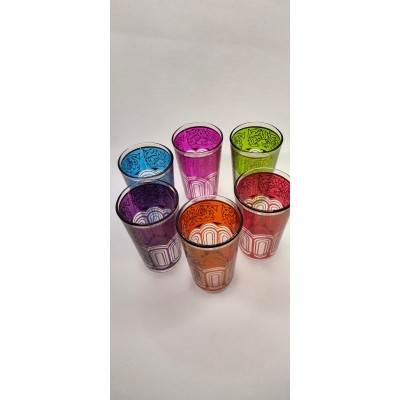 Vasos morunos pequeños(unidad)