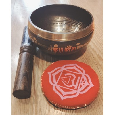 Cuenco tibetano mediano 5 metales
