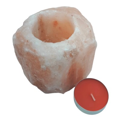 Portavelas de Sal del Himalaya